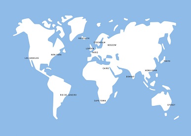 We operate worldwide